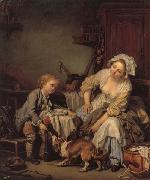 Jean Baptiste Greuze Tournus oil